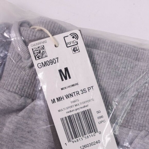 NEW adidas Winter 3-Stripes Pants GM0907 Grey - Picture 8 of 11